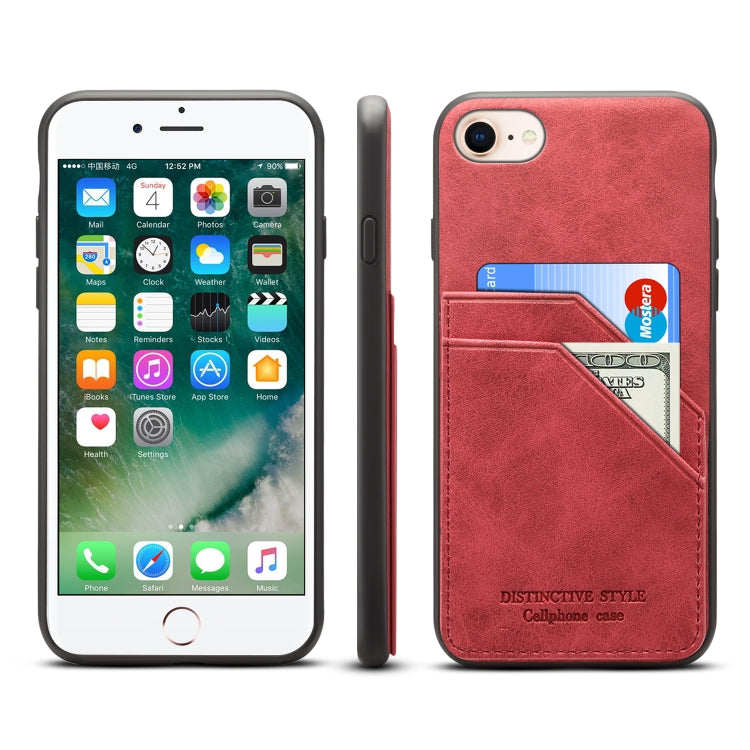 Card Slots Full Coverage PU+TPU Phone Case