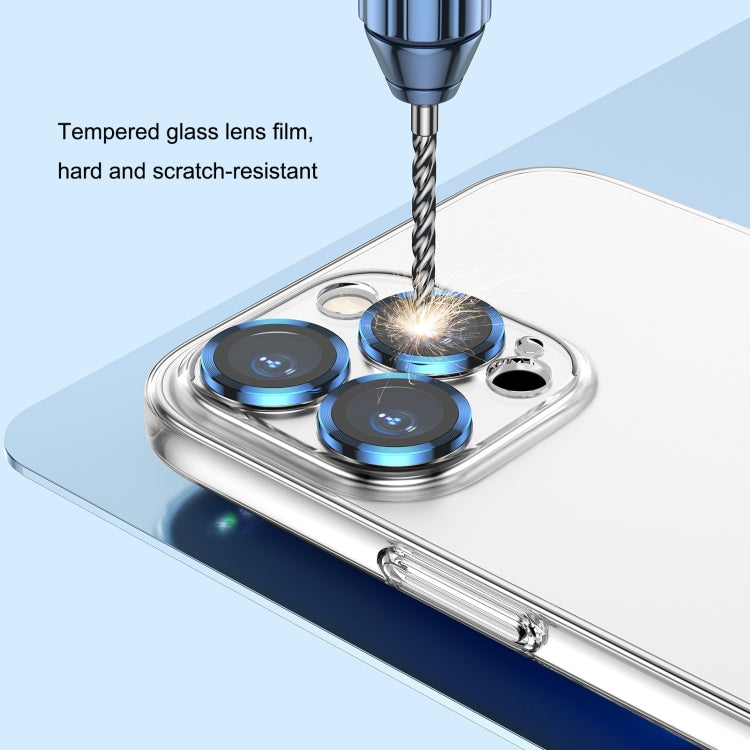 Transparent PC Phone Case with Lens Film, For iPhone 13, For iPhone 13 Pro, For iPhone 13 Pro Max, For iPhone 12