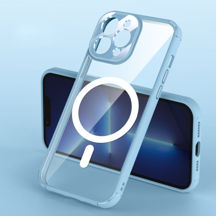 Soft Shield MagSafe Magnetic Acrylic Transparent PC Phone Case, For iPhone 12 Pro, For iPhone 12