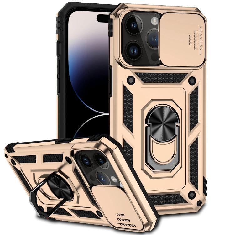 Sliding Camshield Holder Phone Case, For iPhone 14 Pro Max