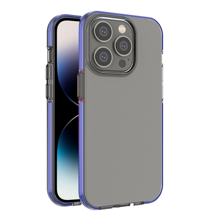 Two-color Transparent TPU Phone Case, For iPhone 14 Pro Max