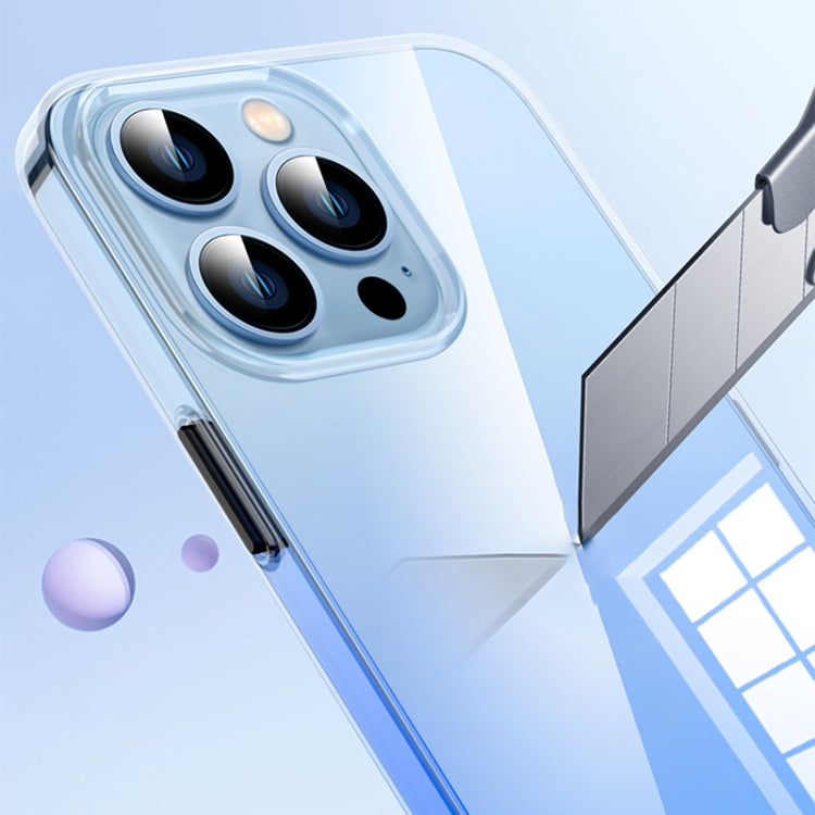 Transparent PC Metal Button Phone Case, For iPhone 14 Pro Max, For iPhone 14 Pro, For iPhone 14 Plus, For iPhone 14, For iPhone 13 Pro Max, For iPhone 13 Pro, For iPhone 13, For iPhone 12 Pro Max, For iPhone 12 Pro, For iPhone 12