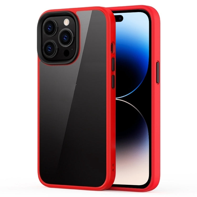 Ming Shield Hybrid Frosted Transparent Phone Case, For iPhone 14 Pro Max, For iPhone 14 Pro, For iPhone 14 Plus