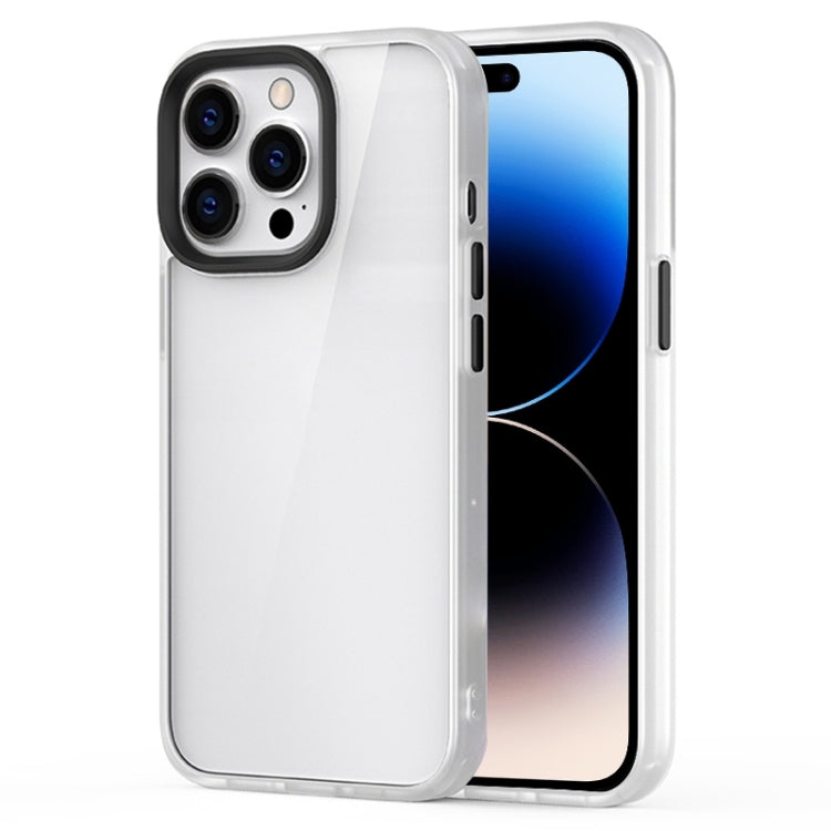 Ming Shield Hybrid Frosted Transparent Phone Case, For iPhone 14 Pro Max, For iPhone 14 Pro, For iPhone 14 Plus