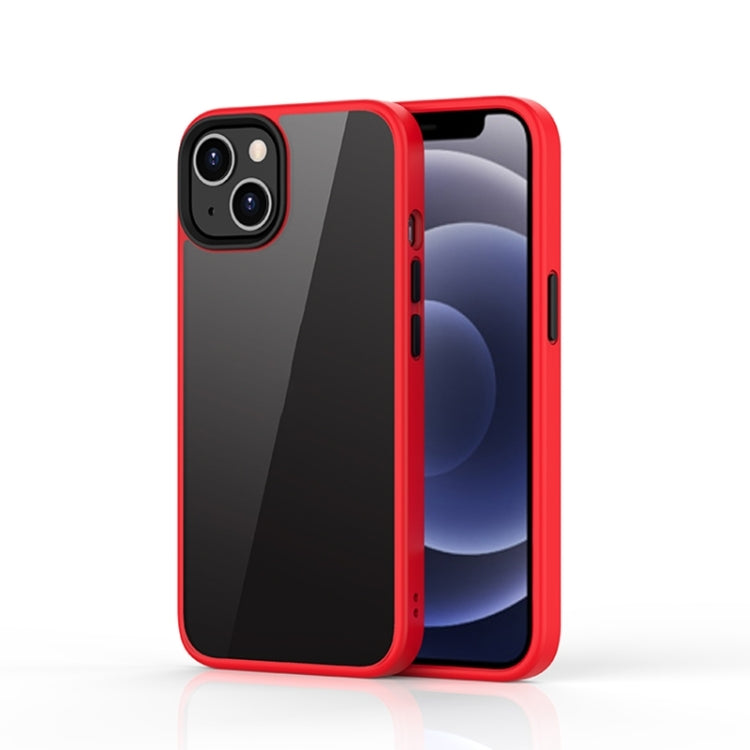 Ming Shield Hybrid Frosted Transparent Phone Case, For iPhone 14