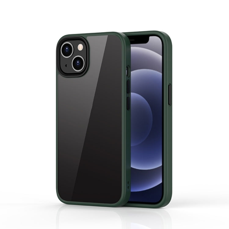 Ming Shield Hybrid Frosted Transparent Phone Case, For iPhone 14