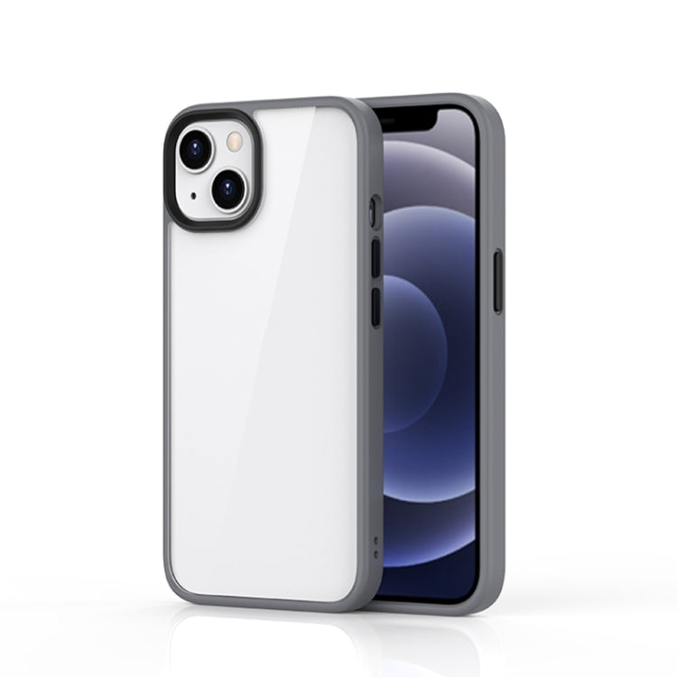 Ming Shield Hybrid Frosted Transparent Phone Case, For iPhone 14