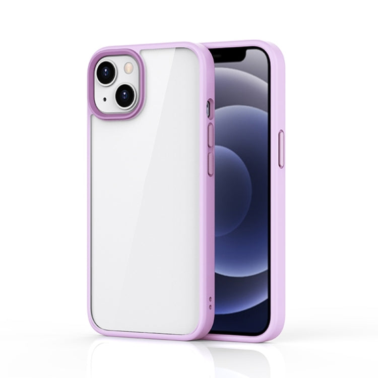 Ming Shield Hybrid Frosted Transparent Phone Case, For iPhone 14