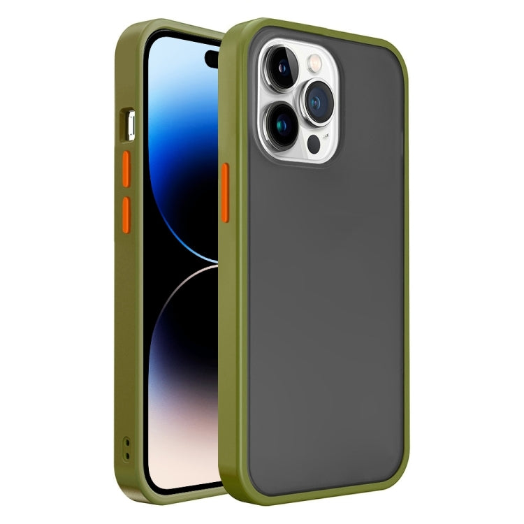 Translucent Skin Feel Frosted Phone Case, For iPhone 14, For iPhone 14 Plus