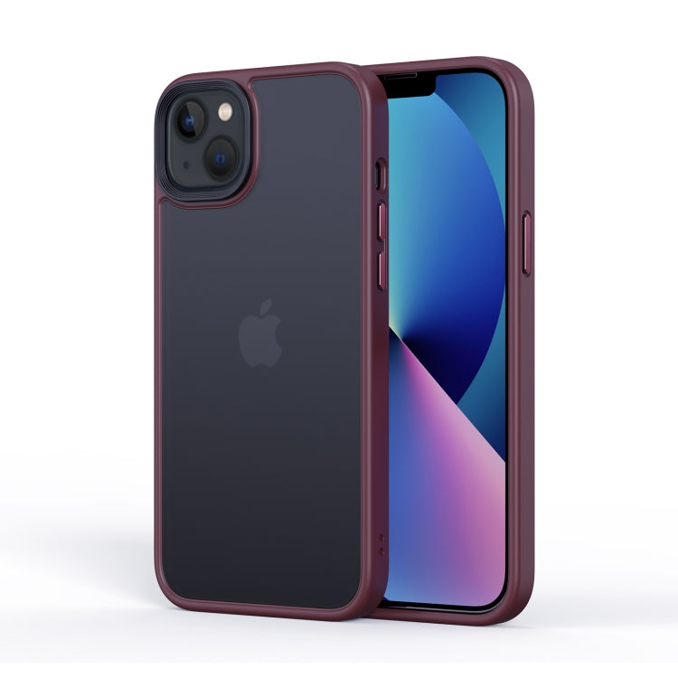 Frosted Back Shockproof Phone Case, For iPhone 14, For iPhone 14 Plus, For iPhone 14 Pro