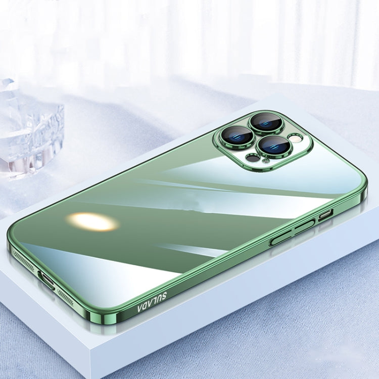 SULADA JINGJIA Series Lens Protector PC Phone Case, For iPhone 13, For iPhone 13 Pro, For iPhone 13 Pro Max, For iPhone 12