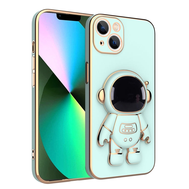 Plating Astronaut Holder Phone Case, For iPhone 12, For iPhone 12 mini