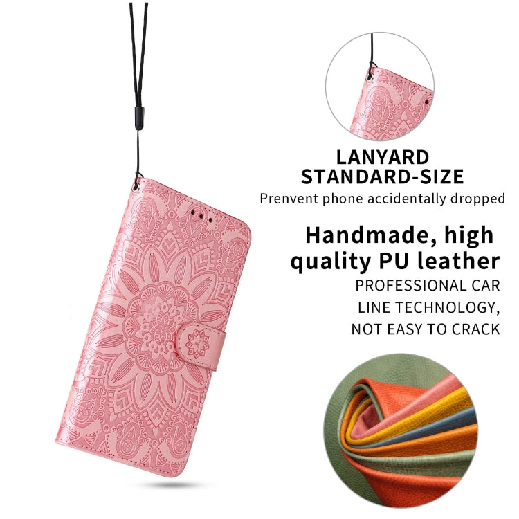 Embossed Sunflower Leather Phone Case, For iPhone 11 Pro, For iPhone 11 Pro Max, For iPhone X / XS, For iPhone XR