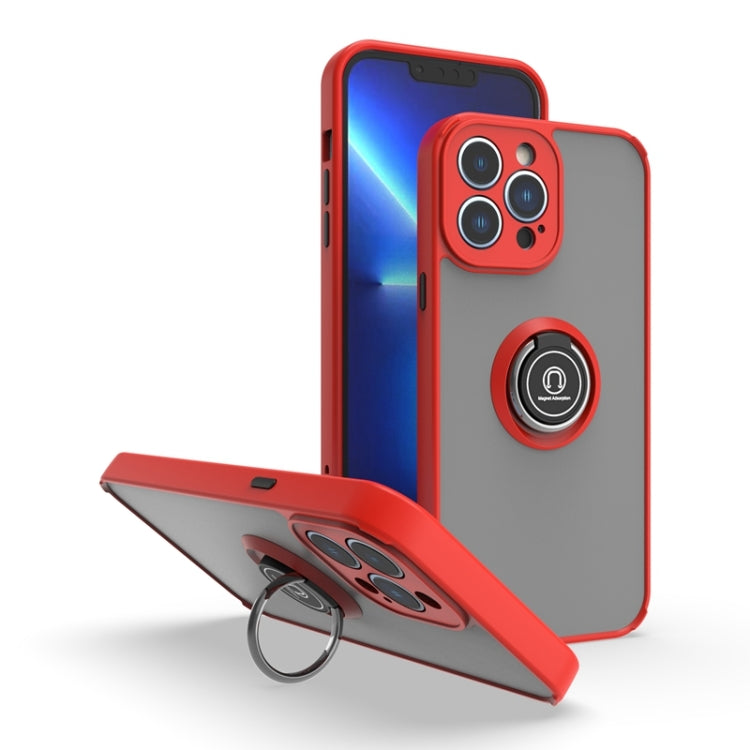 Q Shadow 1 Series TPU + PC Phone Case with Ring Holder, For iPhone 14 Pro Max, For iPhone 14 Pro, For iPhone 14 Max
