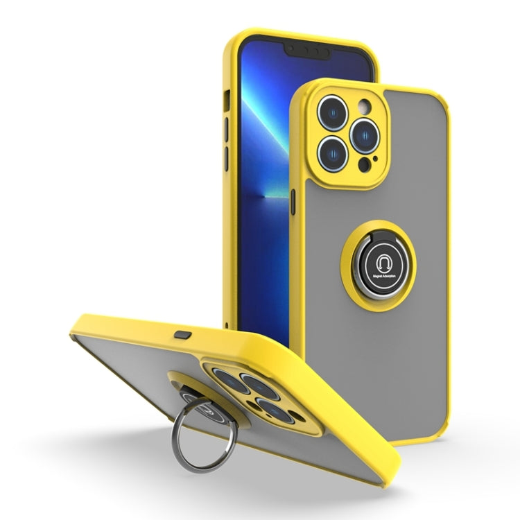 Q Shadow 1 Series TPU + PC Phone Case with Ring Holder, For iPhone 14 Pro Max, For iPhone 14 Pro, For iPhone 14 Max