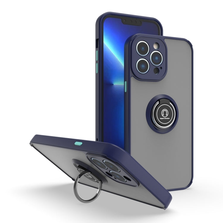 Q Shadow 1 Series TPU + PC Phone Case with Ring Holder, For iPhone 14 Pro Max, For iPhone 14 Pro, For iPhone 14 Max