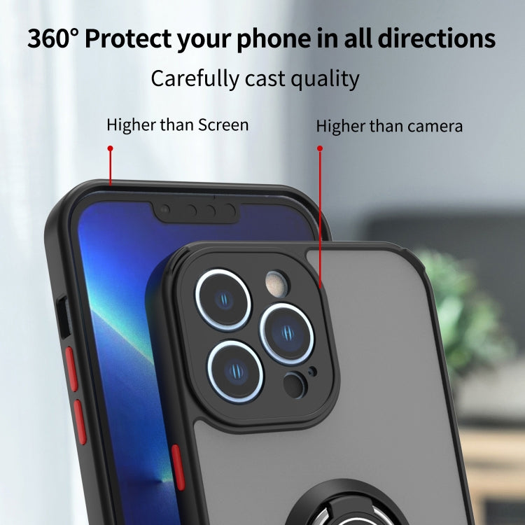 Q Shadow 1 Series TPU + PC Phone Case with Ring Holder, For iPhone 14 Pro Max, For iPhone 14 Pro, For iPhone 14 Max
