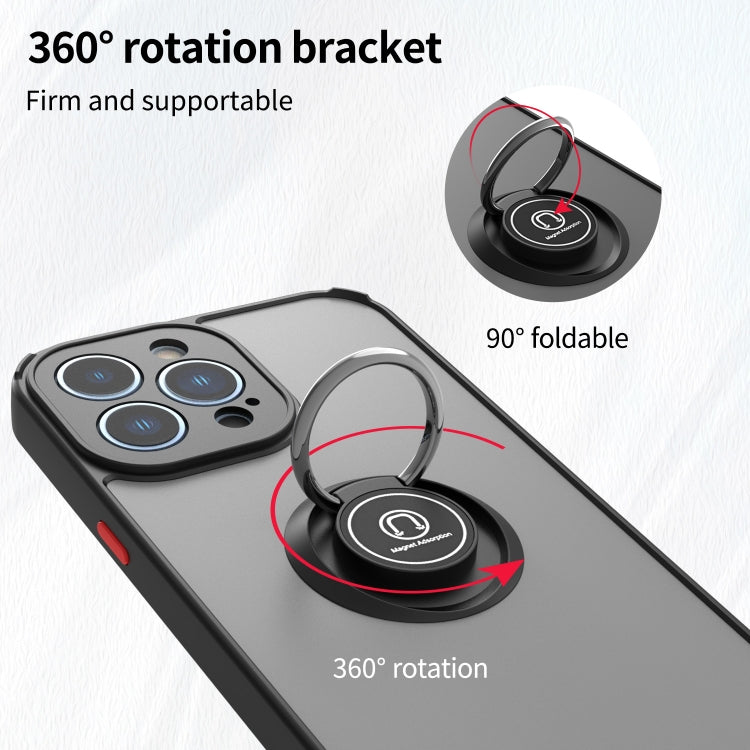 Q Shadow 1 Series TPU + PC Phone Case with Ring Holder, For iPhone 14 Pro Max, For iPhone 14 Pro, For iPhone 14 Max