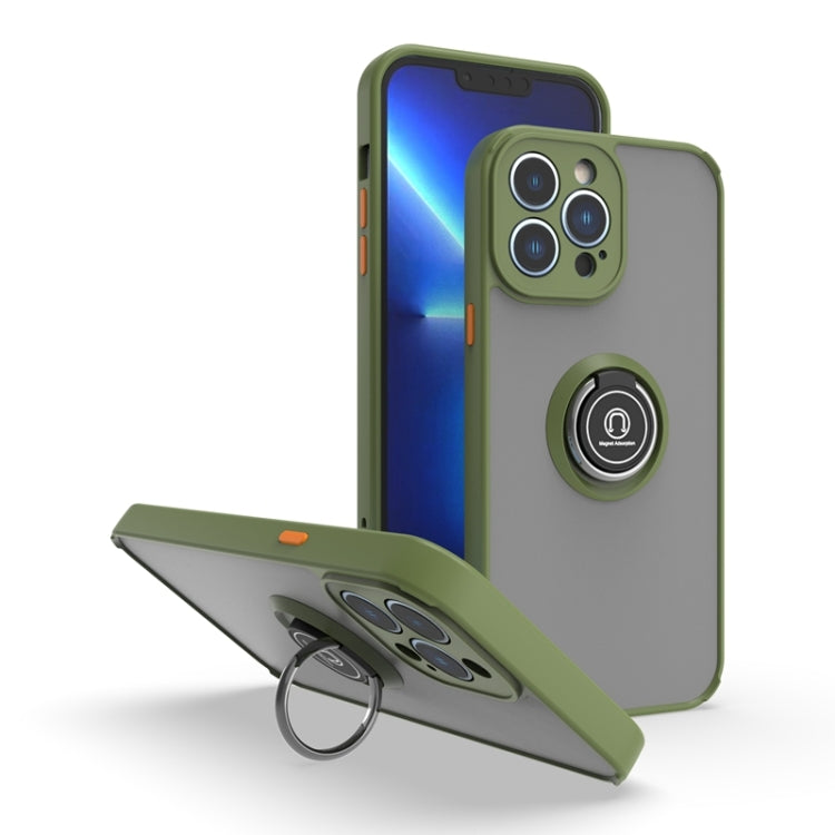 Q Shadow 1 Series TPU + PC Phone Case with Ring Holder, For iPhone 14 Pro Max, For iPhone 14 Pro, For iPhone 14 Max