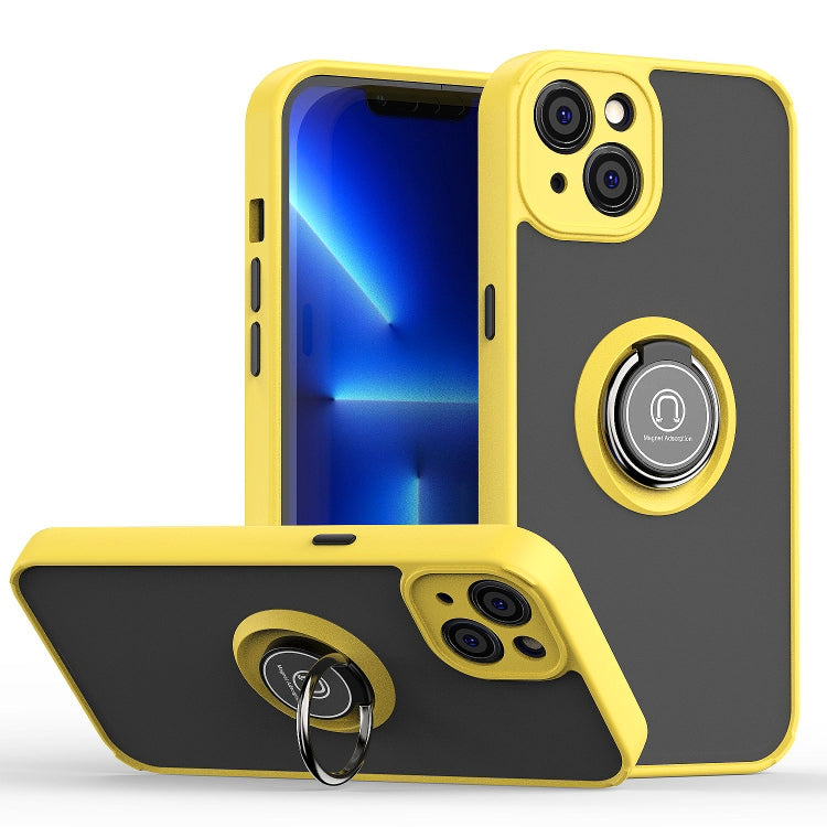 Q Shadow 1 Series TPU + PC Phone Case with Ring Holder, For iPhone 14 Pro Max, For iPhone 14 Pro, For iPhone 14 Max