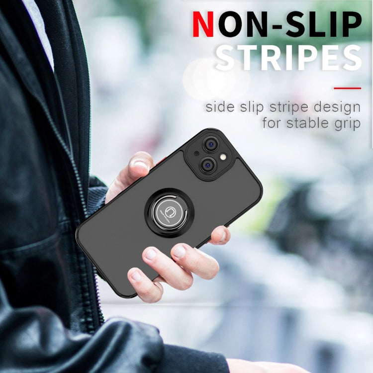 Q Shadow 1 Series TPU + PC Phone Case with Ring Holder, For iPhone 14