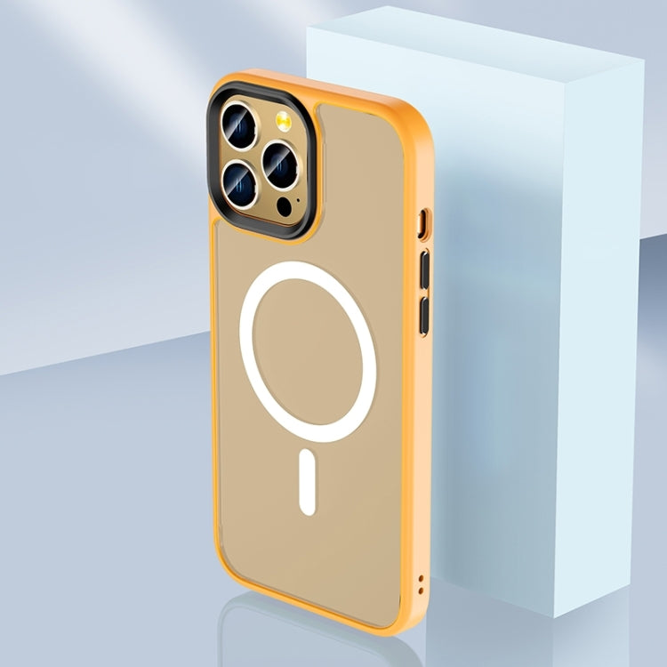 Skin Feel TPU + Frosted PC MagSafe Phone Case, For iPhone 14, For iPhone 14 Plus, For iPhone 14 Pro