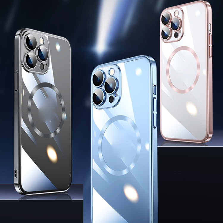 Magsafe Magnetic Electroplated PC Phone Case, For iPhone 14, For iPhone 14 Plus, For iPhone 14 Pro