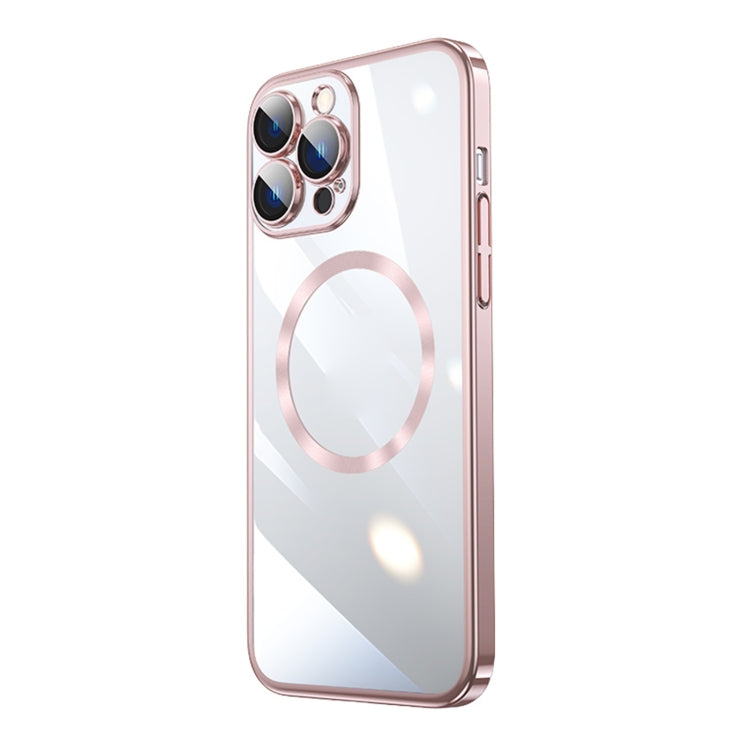 Magsafe Magnetic Electroplated PC Phone Case, For iPhone 14, For iPhone 14 Plus, For iPhone 14 Pro