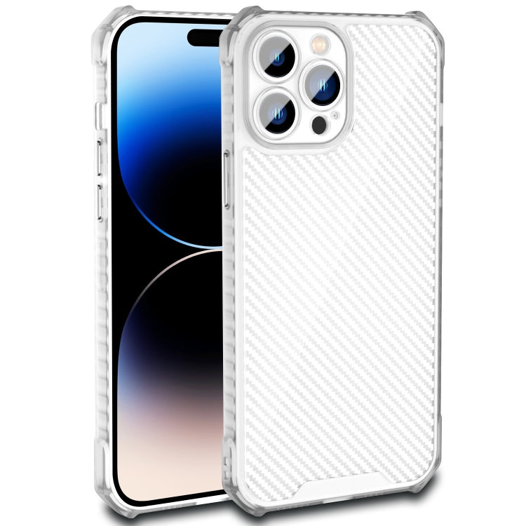 Carbon Fiber Texture Shockproof Phone Case, For iPhone 14, For iPhone 14 Plus, For iPhone 14 Pro Max, For iPhone 13