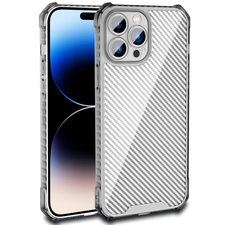 Carbon Fiber Texture Shockproof Phone Case, For iPhone 14, For iPhone 14 Plus, For iPhone 14 Pro Max, For iPhone 13