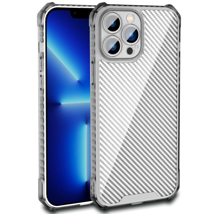 Carbon Fiber Texture Shockproof Phone Case, For iPhone 14, For iPhone 14 Plus, For iPhone 14 Pro Max, For iPhone 13