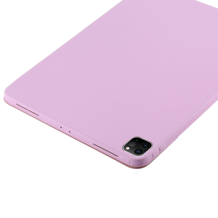 3-fold Horizontal Flip Smart Leather Case with Sleep / Wake-up Function & Holder, For iPad Pro 11 inch (2020/2021), For iPad Pro 11 inch (2020), For iPad Pro 12.9 inch (2020/2021), For iPad Pro 12.9 inch (2020)
