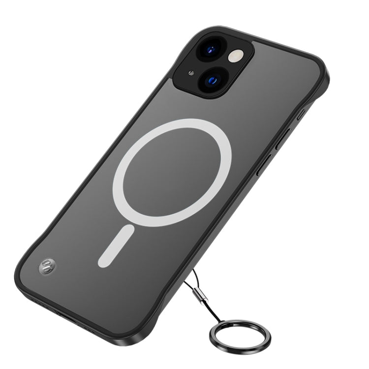 Metal Lens Frosted Magsafe Phone Case, For iPhone 14, For iPhone 14 Plus, For iPhone 14 Pro, For iPhone 14 Pro Max