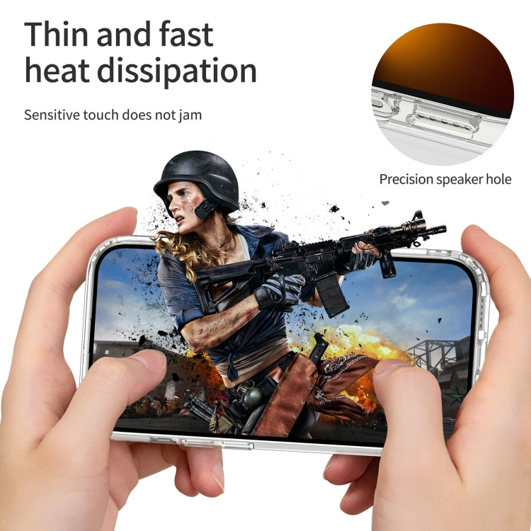 Shockproof TPU + Acrylic Transparent Phone Case