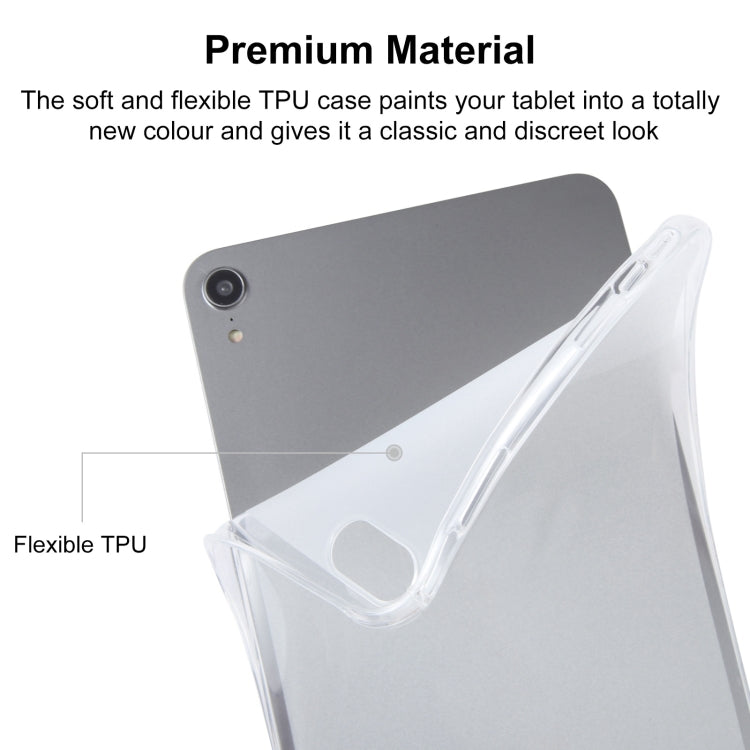 TPU Tablet Case, For iPad mini 2019 / mini 5, For iPad Pro 11 2022 / 2020 / 2021, For iPad Pro 12.9 2022 / 2020 / 2021 / 2018, For iPad 10.2 2019 / 2020 / 2021, For iPad mini 6 / mini 2024, For iPad Air 11 2024 / Air 2020 / 2022 10.9