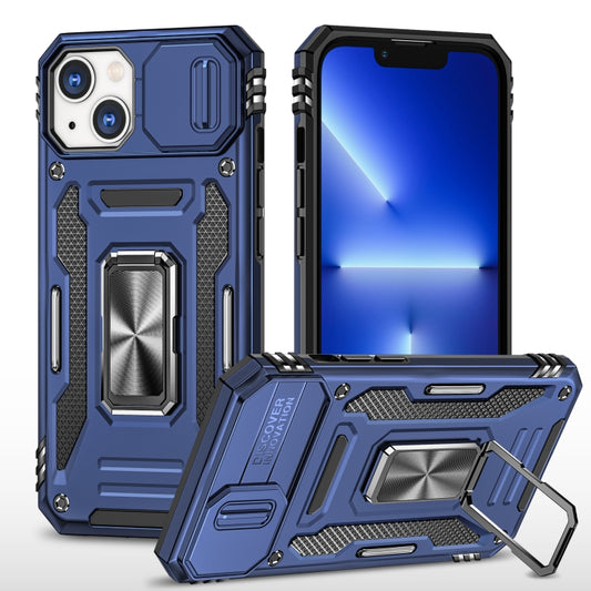 Armor PC + TPU Camera Shield Phone Case, For iPhone 13, For iPhone 13 Pro, For iPhone 13 Pro Max, For iPhone 12
