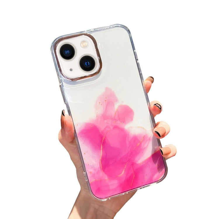 Gold Halo Marble Pattern Phone Case, For iPhone 14, For iPhone 14 Plus, For iPhone 14 Pro, For iPhone 14 Pro Max, For iPhone 13, For iPhone 13 Pro