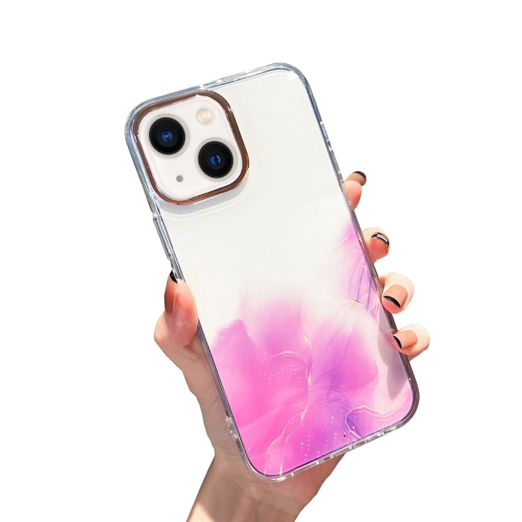 Gold Halo Marble Pattern Phone Case, For iPhone 14, For iPhone 14 Plus, For iPhone 14 Pro, For iPhone 14 Pro Max, For iPhone 13, For iPhone 13 Pro