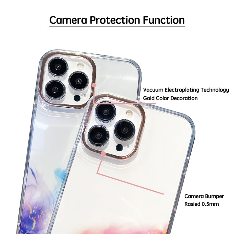 Gold Halo Marble Pattern Phone Case, For iPhone 13 Pro Max, For iPhone 12, For iPhone 12 Pro, For iPhone 12 Pro Max, For iPhone 11, For iPhone 11 Pro