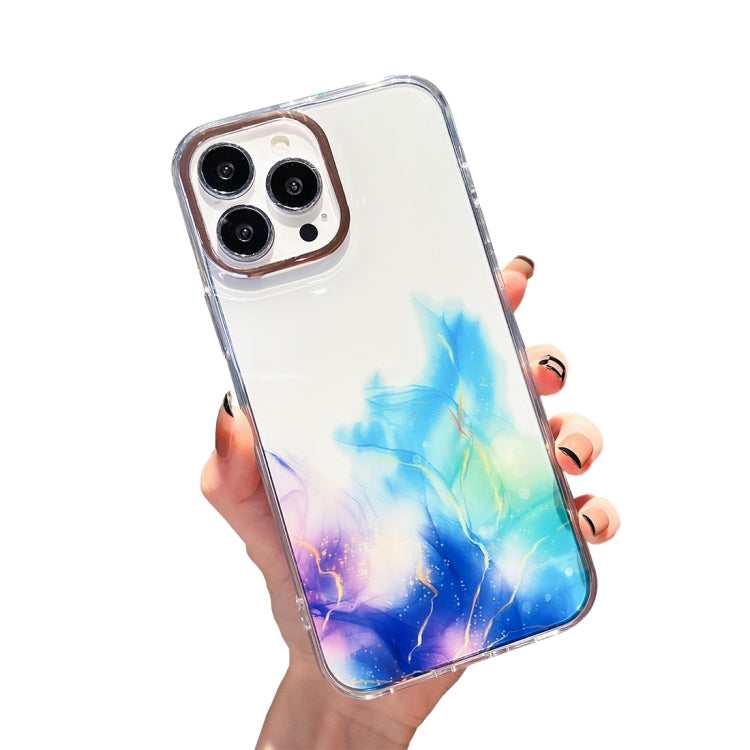 Gold Halo Marble Pattern Phone Case, For iPhone 13 Pro Max, For iPhone 12, For iPhone 12 Pro, For iPhone 12 Pro Max, For iPhone 11, For iPhone 11 Pro