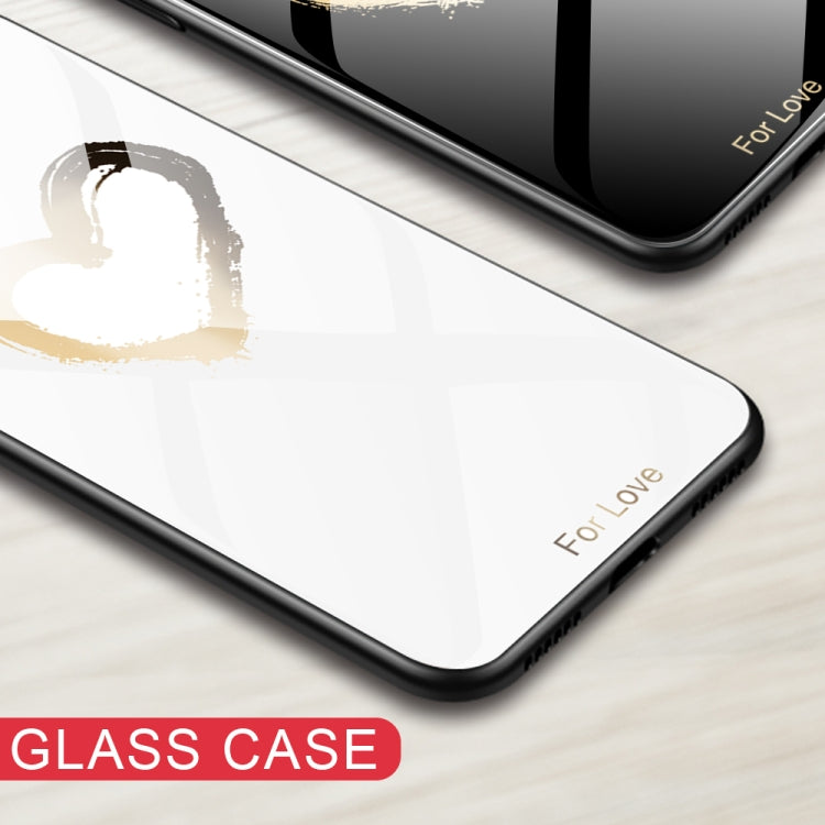 Colorful Painted Glass Phone Case, For iPhone 14