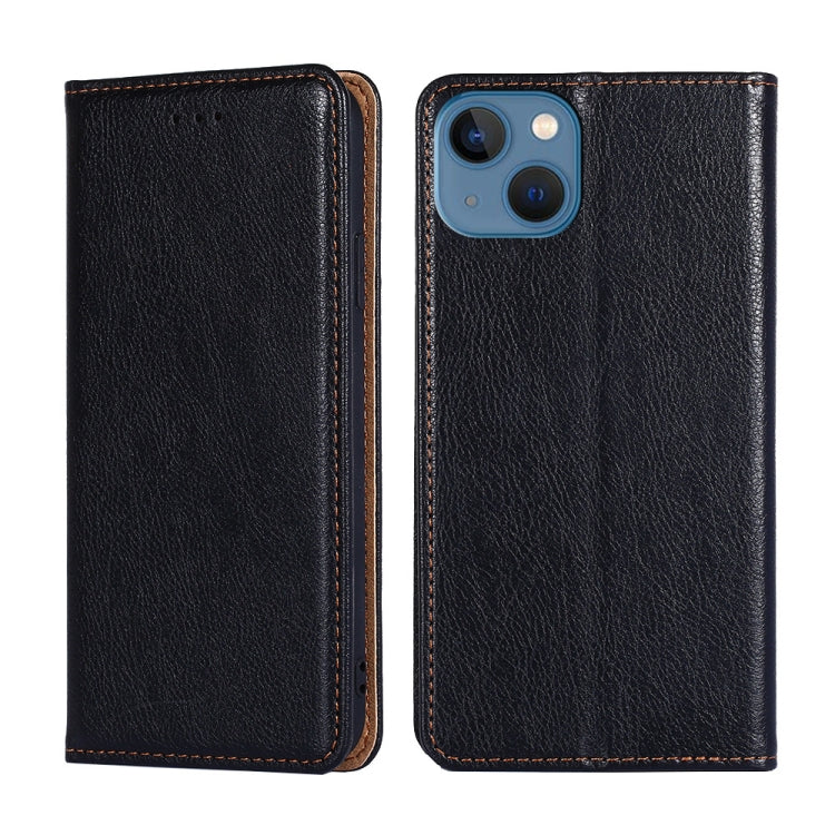 Gloss Oil Solid Color Magnetic Leather Phone Case, For iPhone 14, For iPhone 14 Plus, For iPhone 14 Pro, For iPhone 14 Pro Max