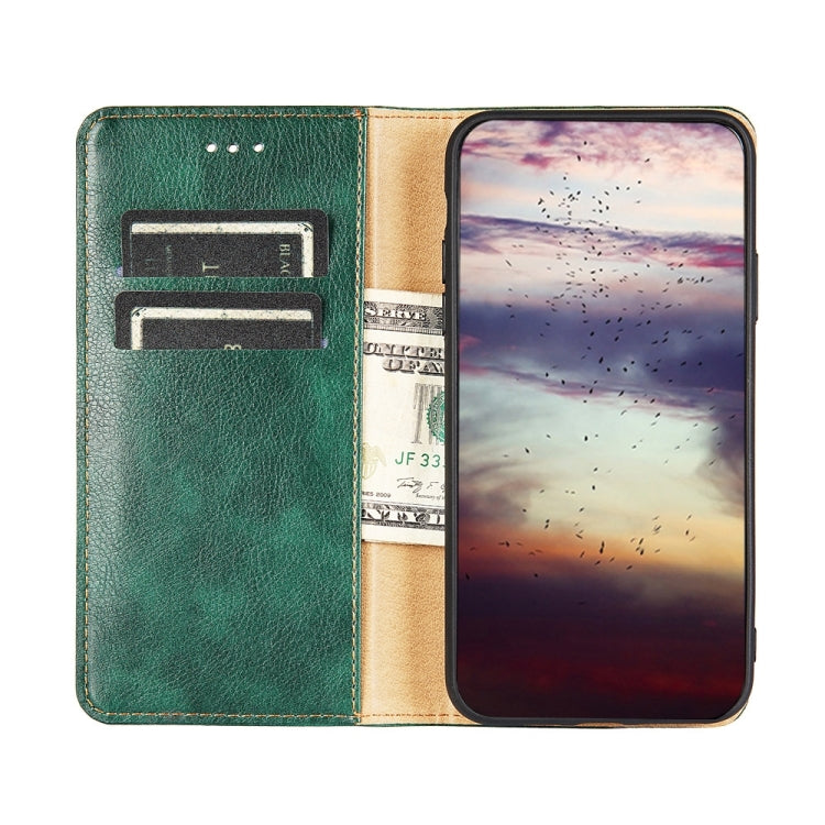 Gloss Oil Solid Color Magnetic Leather Phone Case, For iPhone 14, For iPhone 14 Plus, For iPhone 14 Pro, For iPhone 14 Pro Max