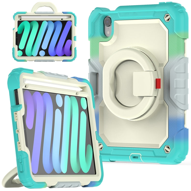 Bracelet Holder Silicone + PC Tablet Case, For iPad 10.2 2021 / 2020 / 2019, For iPad mini 2024 / mini 6