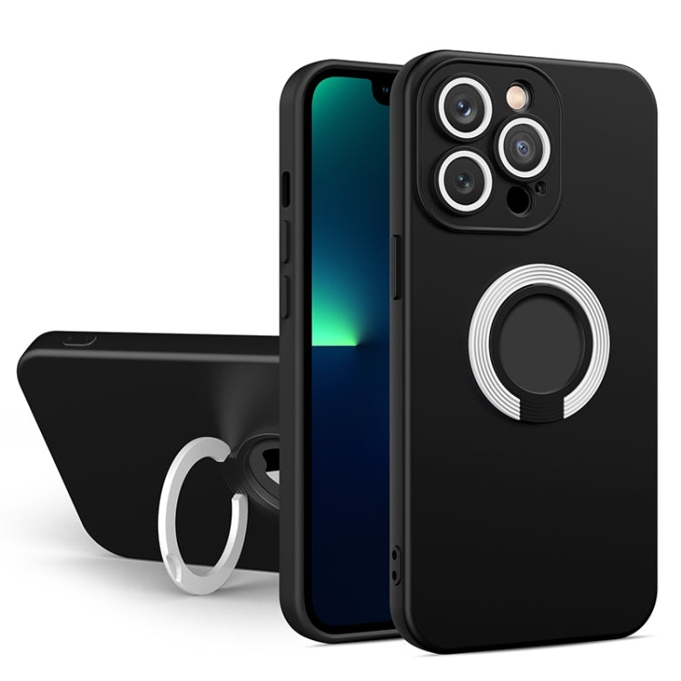 Contrast Color TPU Holder Phone Case, For iPhone 14, For iPhone 14 Plus, For iPhone 14 Pro