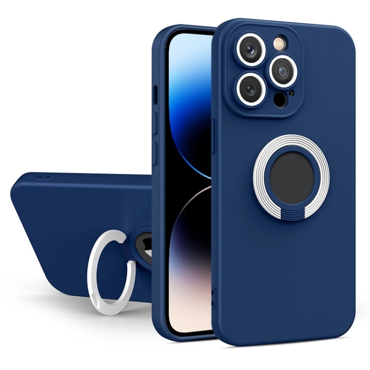 Contrast Color TPU Holder Phone Case, For iPhone 14 Pro Max
