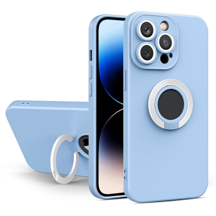 Contrast Color TPU Holder Phone Case, For iPhone 14 Pro Max