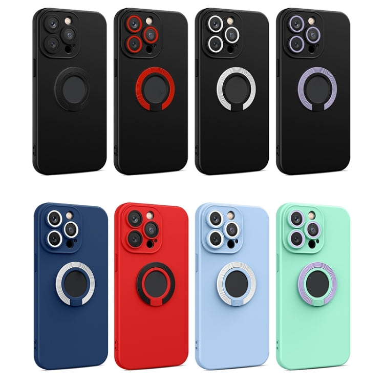 Contrast Color TPU Holder Phone Case, For iPhone 14 Pro Max