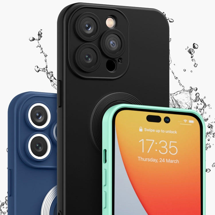 Contrast Color TPU Holder Phone Case, For iPhone 14 Pro Max