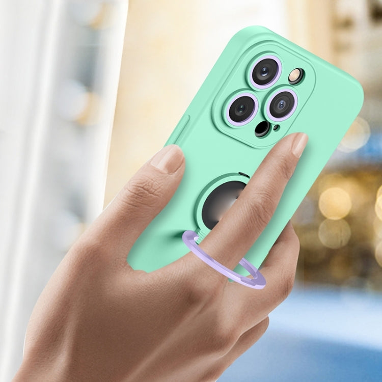 Contrast Color TPU Holder Phone Case, For iPhone 14 Pro Max